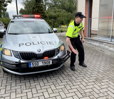 NÁVŠTĚVA POLICIE V MŠ HLÍZOV 
