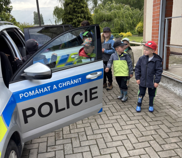 NÁVŠTĚVA POLICIE V MŠ HLÍZOV 