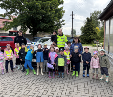 NÁVŠTĚVA POLICIE V MŠ HLÍZOV 
