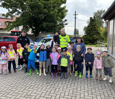 NÁVŠTĚVA POLICIE V MŠ HLÍZOV 