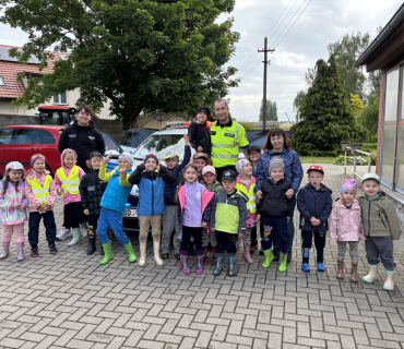 NÁVŠTĚVA POLICIE V MŠ HLÍZOV 